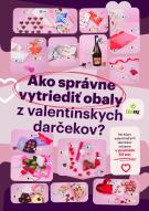 Viete, ako správne triediť obaly z valentínskych darčekov?